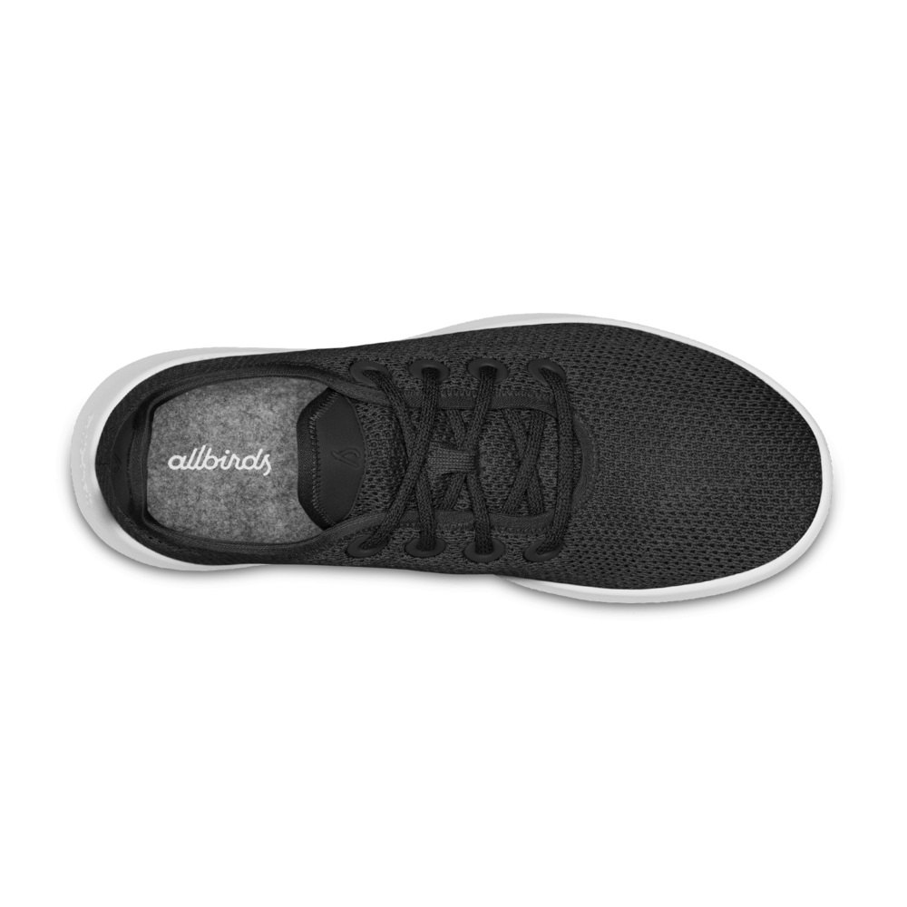 Allbirds Men\'s Sneakers Black - Tree Runners - 94167IKSJ